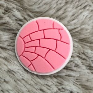 Pink Concha CROCS Jibbitz Shoe Charm 5/$20